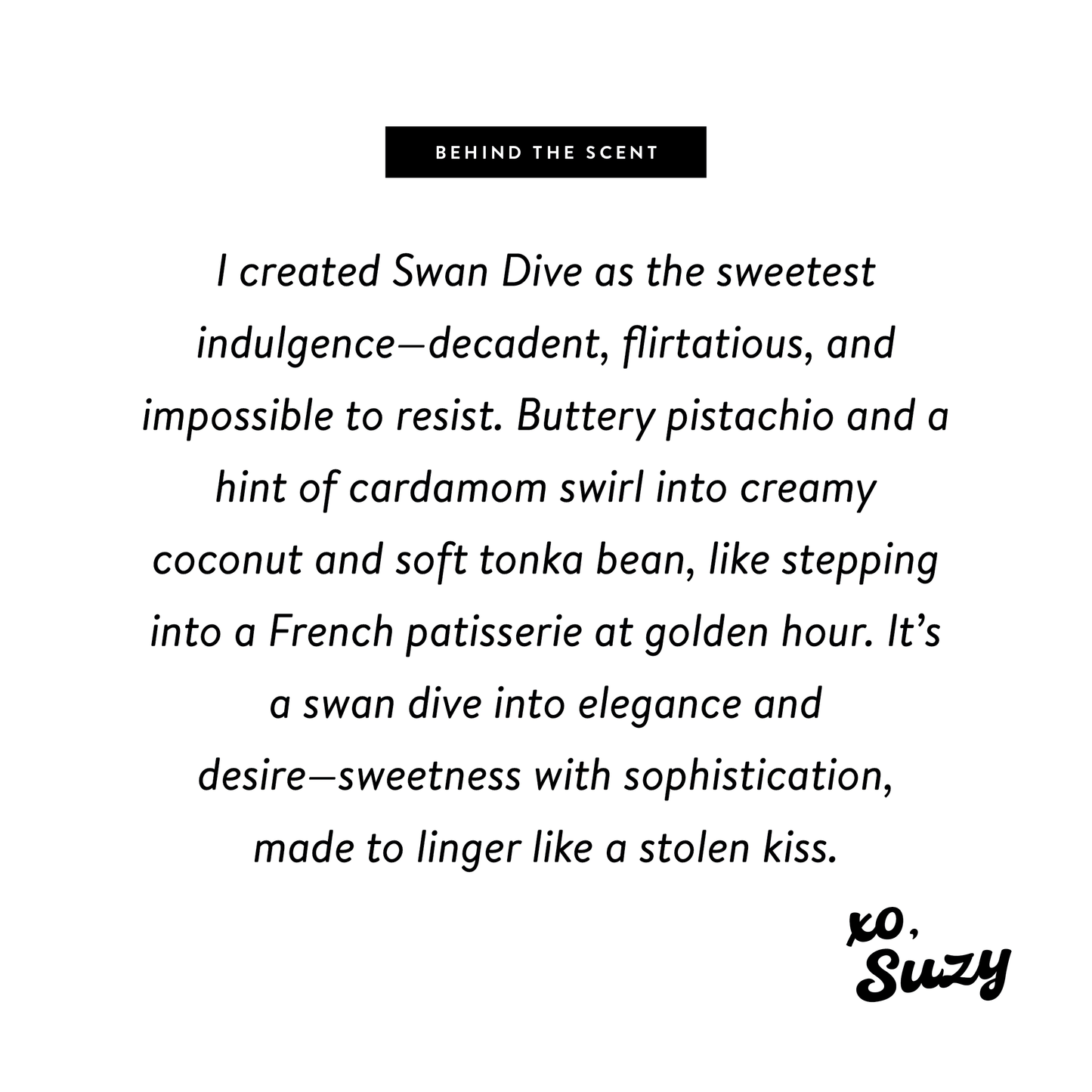 Swan Dive by West Clay Co.| 1.7 oz Perfume Spray