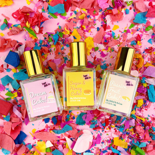 Cherry Boba Tea by Sugar Milk Co. | 10 ml Roll On Perfume Oil