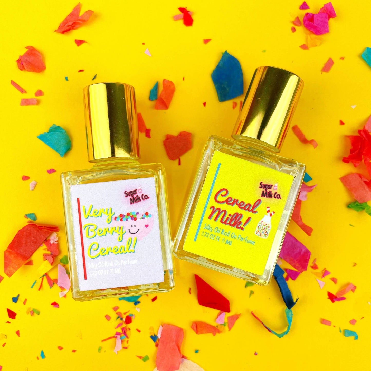 Birthday Cake by Sugar Milk Co. | 10ml Roll-On Perfume Oil