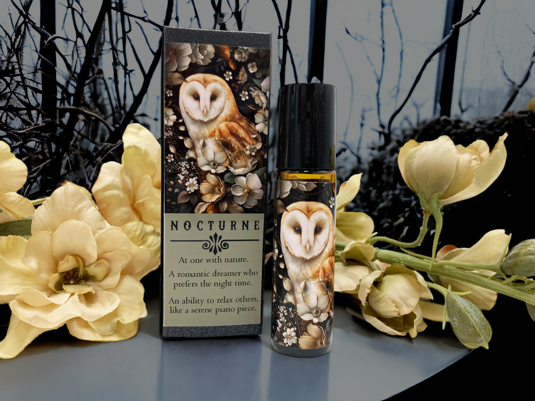 Nocturne by Lorabees: Aura Collection | 10ml Roll-on Perfume