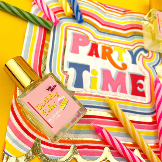 Birthday Cake by Sugar Milk Co. | 10ml Roll-On Perfume Oil