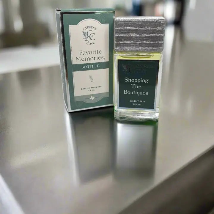 Cypress Cove Shopping The Boutiques Perfume Spray Counter