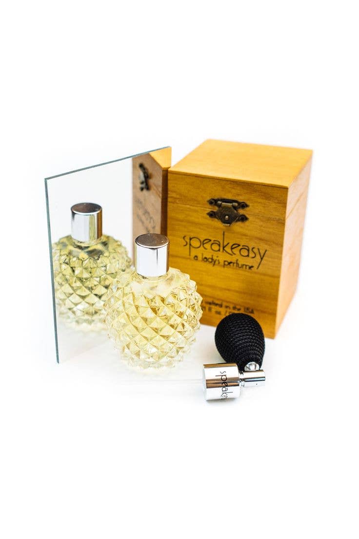 EastWest Bottlers Speakeasy Perfume Pump Spray Mirror