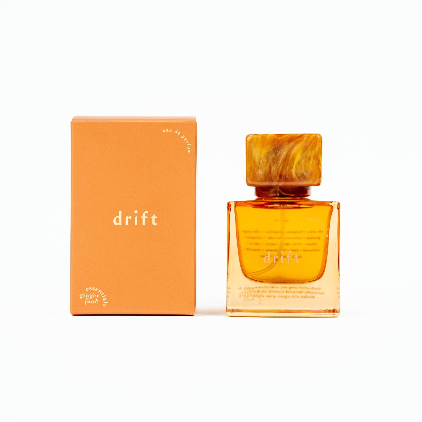 Ginger June Drift Perfume Spray Box Bottle White