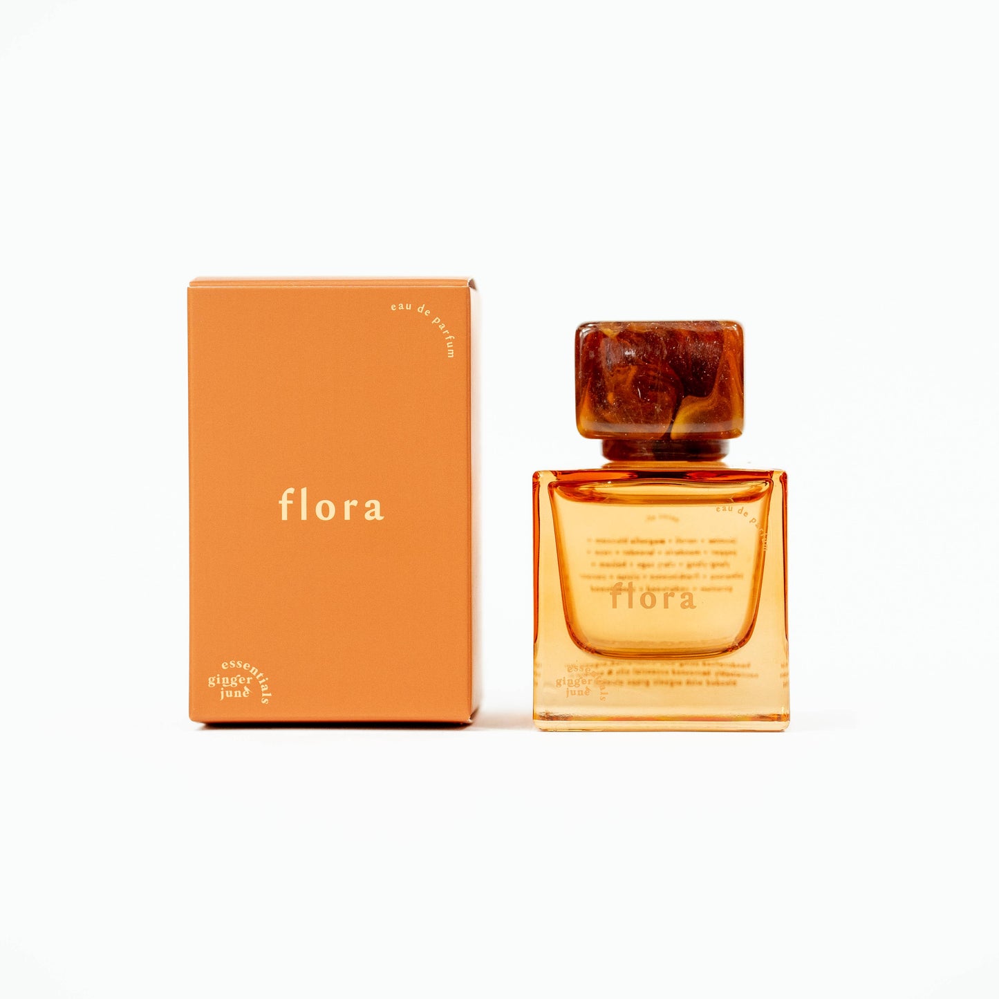 Ginger June Flora Perfume Spray Box Bottle White