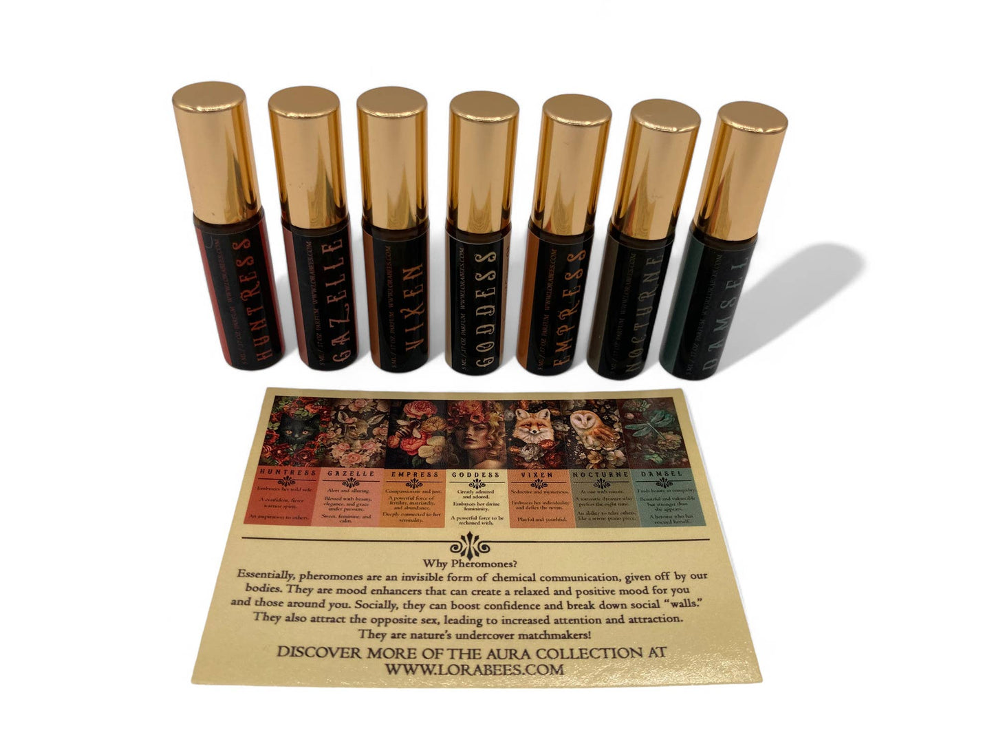 Lorabees Aura Collection Roller Discovery Set Rollers