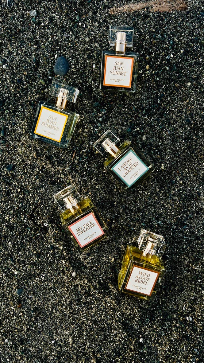 My Fave Sweater by San Juan Scents 1.7 oz EDT Spray Sand Bottles