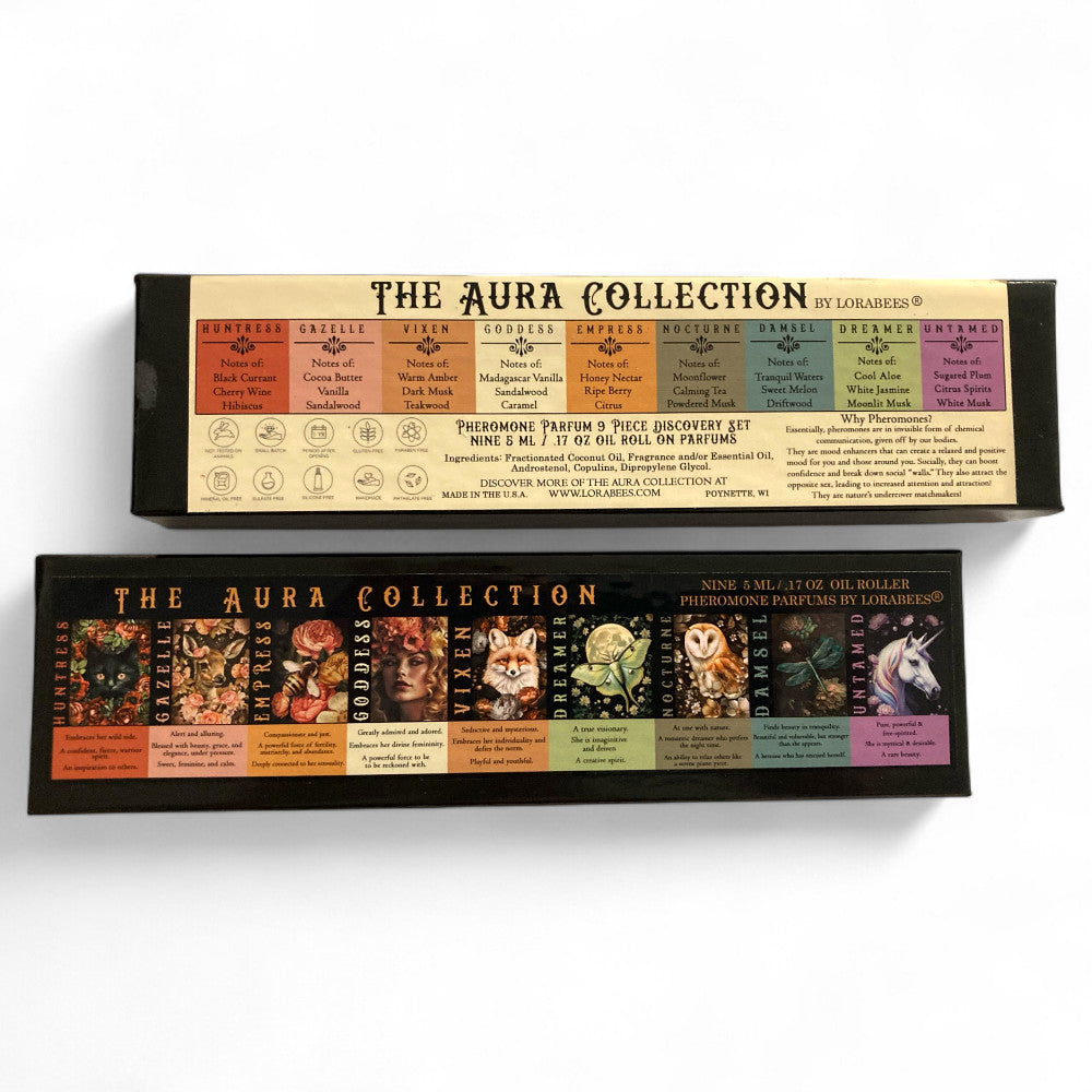 Lorabees Aura Collection Discovery Set | 5 mL Roll-Ons (Updated 9 piece set)