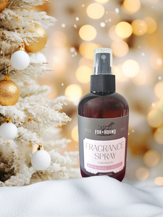 White Rose and Jasmine by Fox + Hound | 8 oz. Spray Dog Cologne