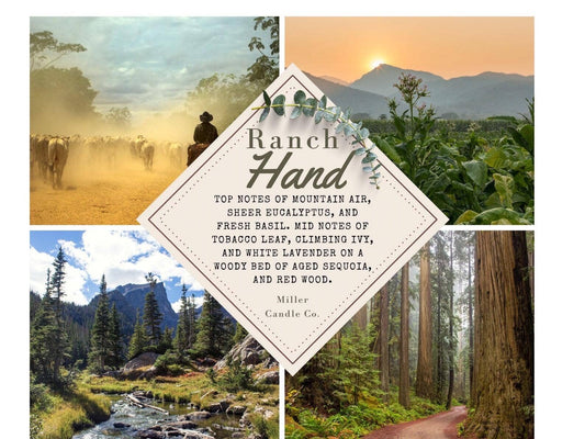 Ranch Hand by Miller Candle Co. - 8 oz. Candle