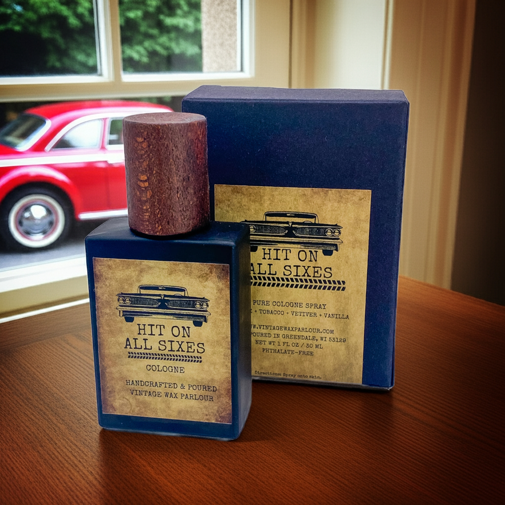 Hit On All Sixes by Vintage Wax Parlour | 1 oz. Men's Cologne