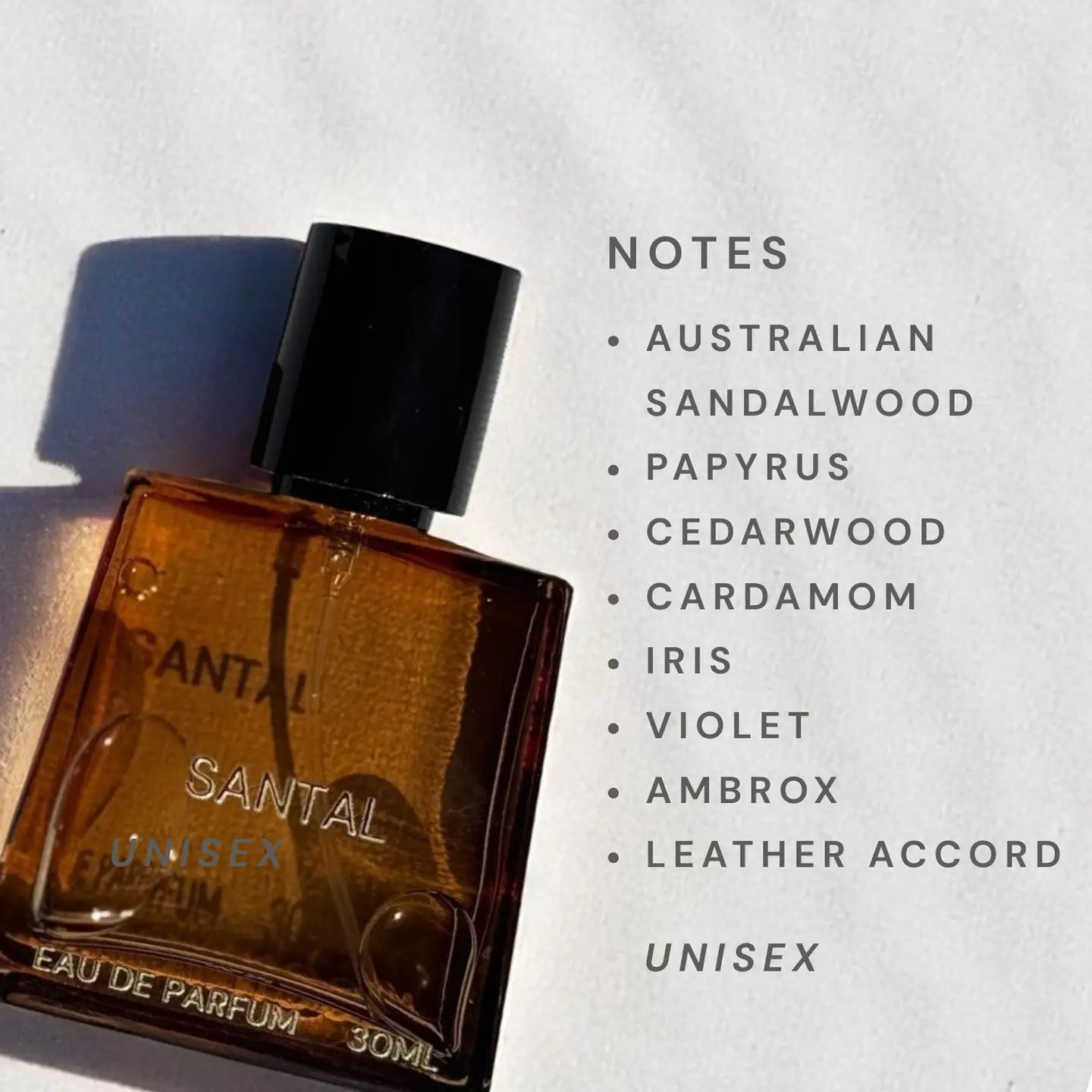 Santal by Moon Works | 1 oz. Unisex Perfume Spray (New Bottle)