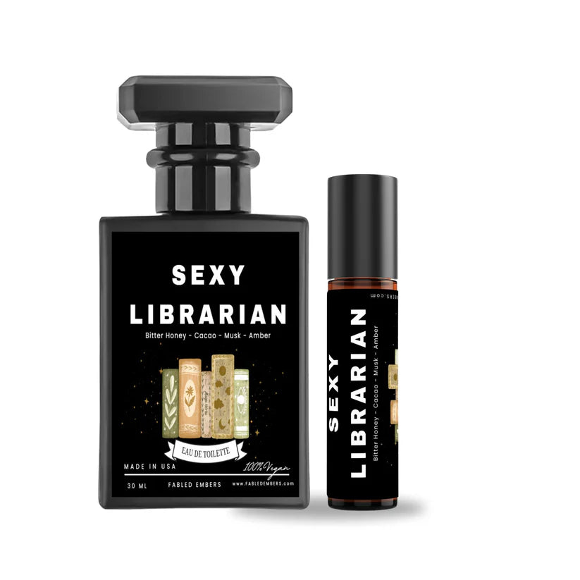 Sexy Librarian by Fabled Embers | 10 ml Roll-On Perfume Oil
