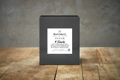 Sugar & Smoke by Miller Candle Co. 8 oz Candle