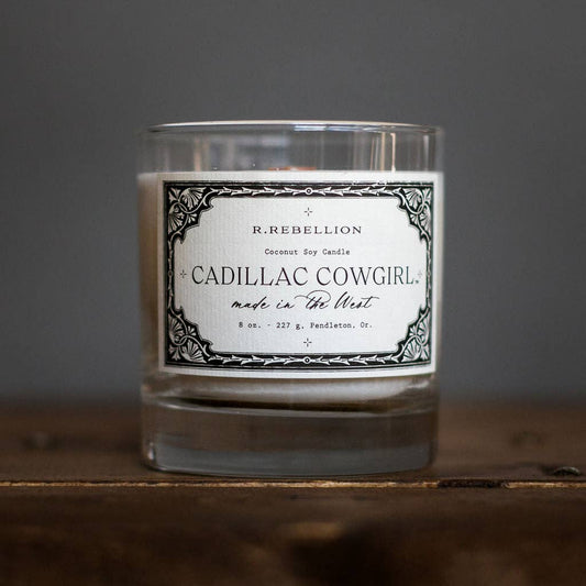 Cadillac Cowgirl by R. Rebellion - 8 oz. Candle