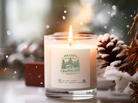 Christmas Tree Farm by Miller Candle Co. 8 oz Candle