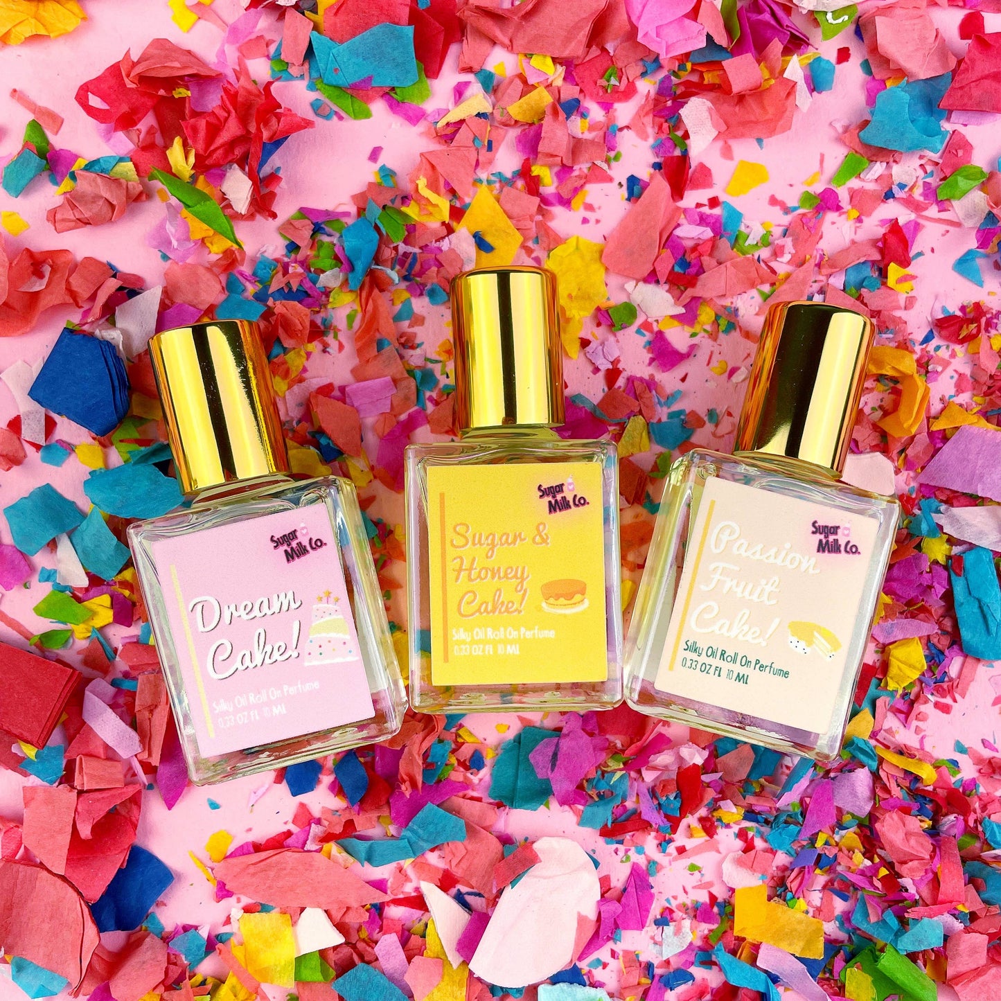 Cherry Boba Tea by Sugar Milk Co. | 10 ml Roll On Perfume Oil