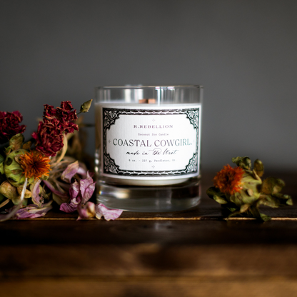 Coastal Cowgirl by R. Rebellion - 8 oz. Candle