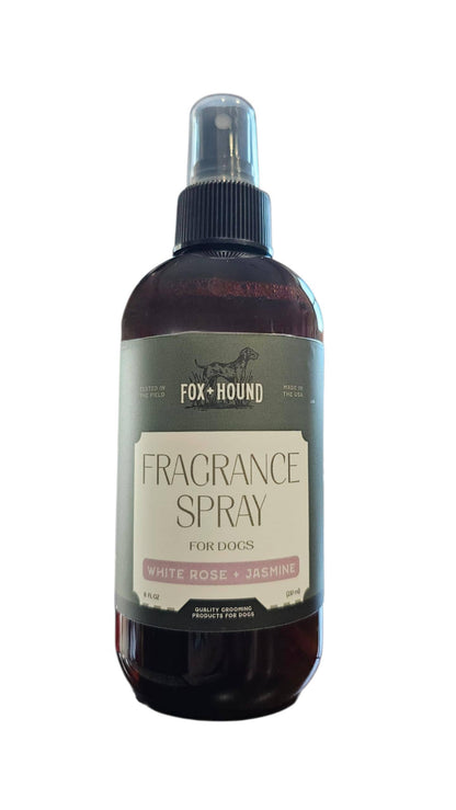 White Rose and Jasmine by Fox + Hound | 8 oz. Spray Dog Cologne