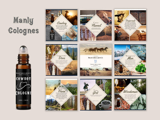Mountain Man by Miller Bath Co. | 10ml Roll-On Cologne