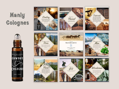 Maverick by Miller Bath Co. | 10ml. Roll-On Cologne