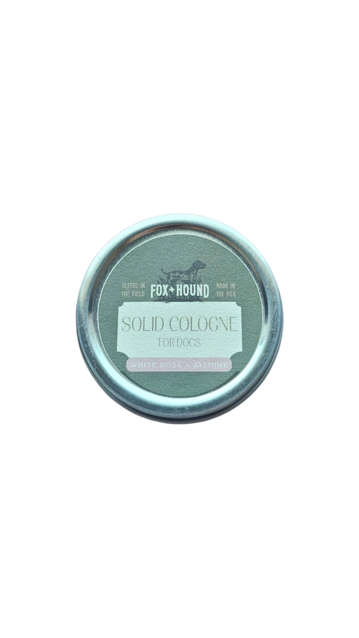 White Rose and Jasmine by Fox + Hound | 1 oz. Solid Dog Cologne