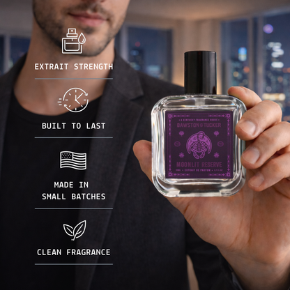 Moonlit Reserve by Bawston & Tucker | 1.7 oz Extrait de Parfum Cologne Spray