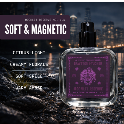 Moonlit Reserve by Bawston & Tucker | 1.7 oz Extrait de Parfum Cologne Spray