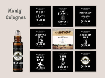 Mountain Man by Miller Bath Co. | 10ml Roll-On Cologne