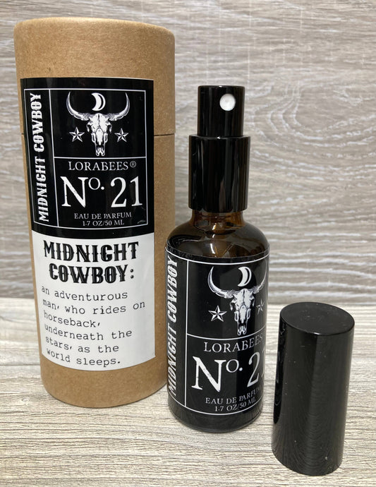 No. 21 Midnight Cowboy by Lorabees | 1.7 oz. Men's Parfum Spray
