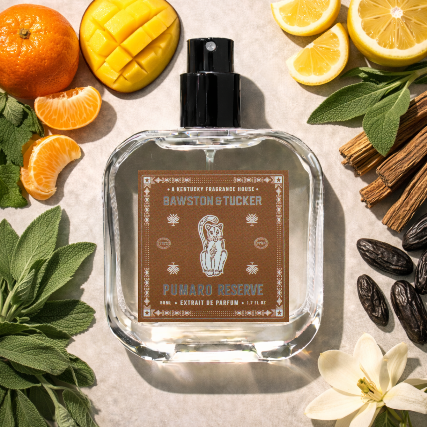Pumaro Reserve by Bawston & Tucker | 1.7 oz Extrait de Parfum Cologne Spray