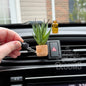 Botanical Spa: Tall Aloe Vera Vent Clip Car Air Freshener Diffuser (Reuseable)