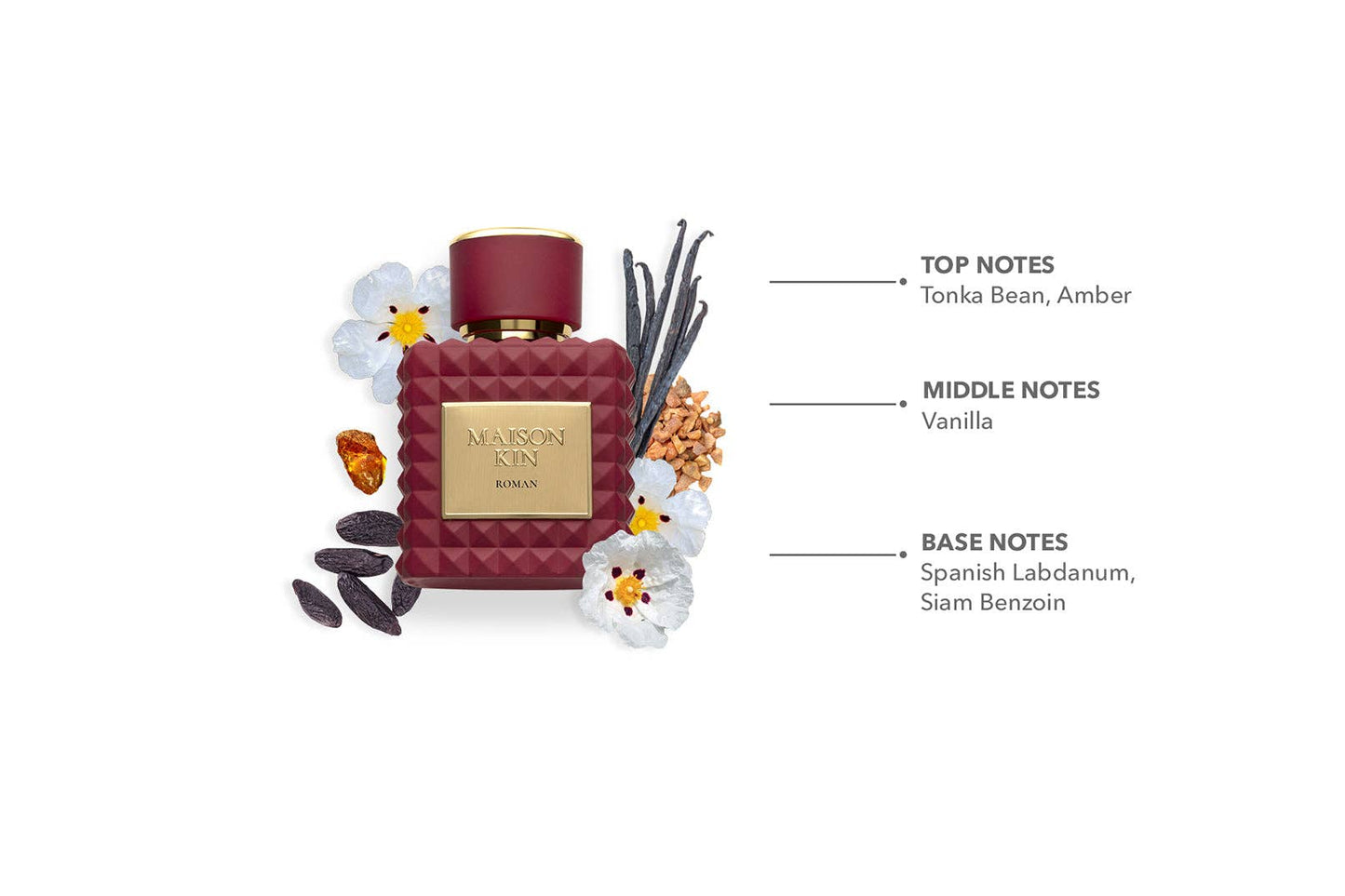 Roman by Maison Kin | 3.4 oz. Unisex Eau de Parfum Spray