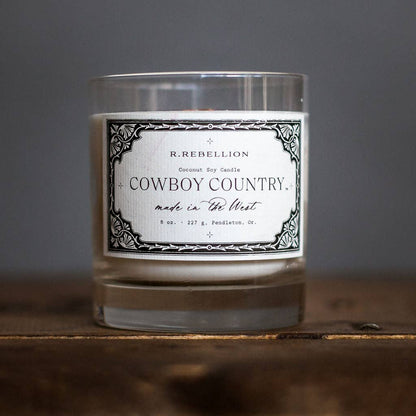 Cowboy Country by R. Rebellion - 8 oz. Candle