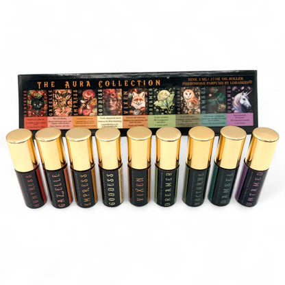 Lorabees Aura Collection Discovery Set | 5 mL Roll-Ons (Updated 9 piece set)