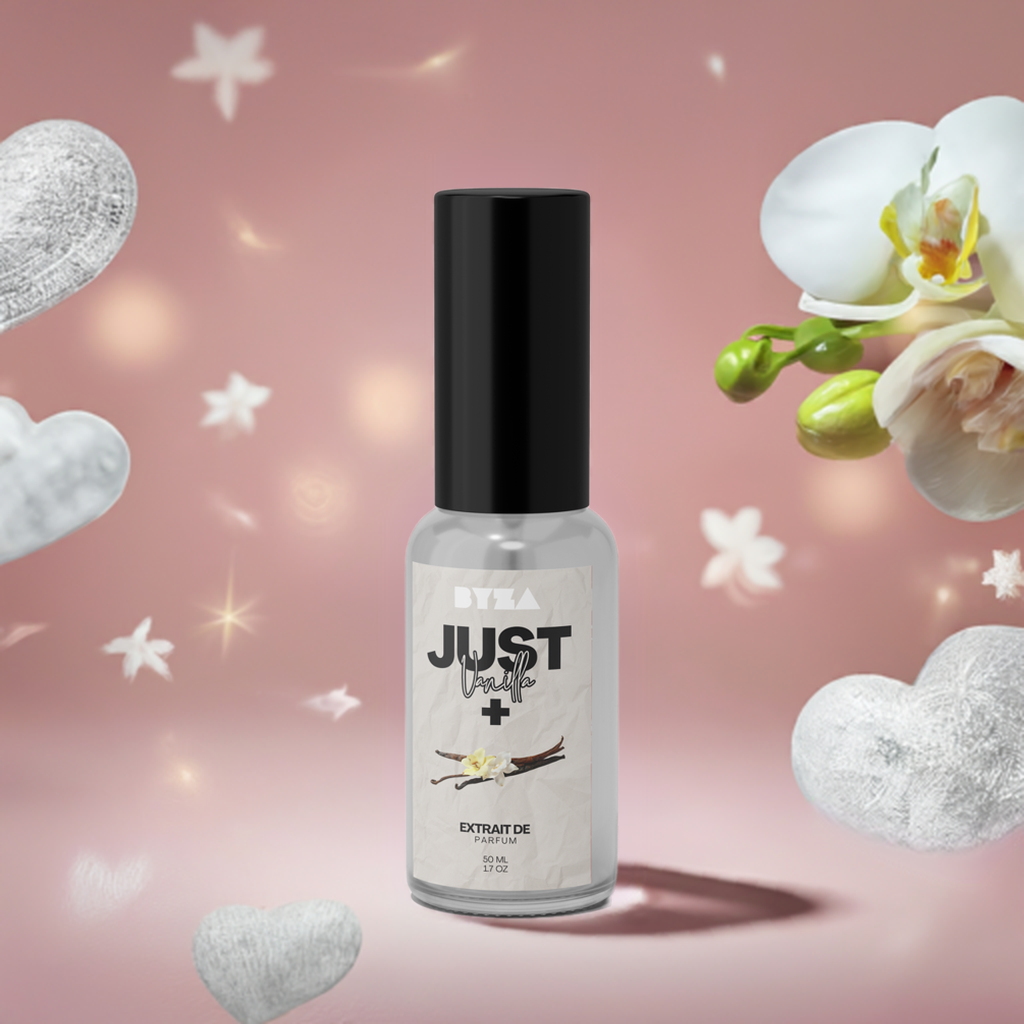 Just Vanilla Plus: 50mL / 1.7 fl oz