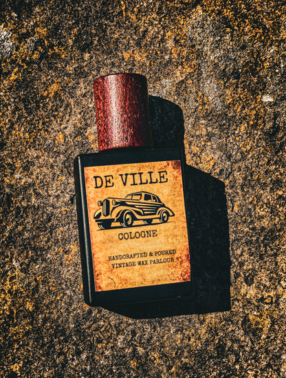 De Ville by Vintage Wax Parlour | 1 oz. Men's Cologne