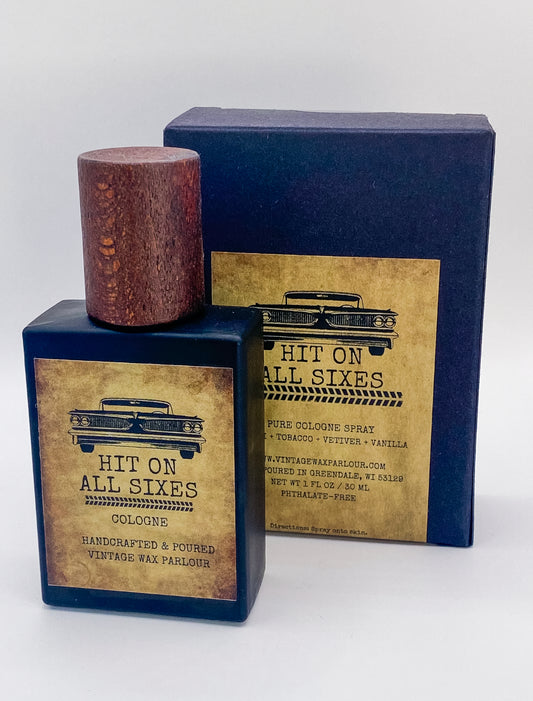 Hit On All Sixes by Vintage Wax Parlour | 1 oz. Men's Cologne