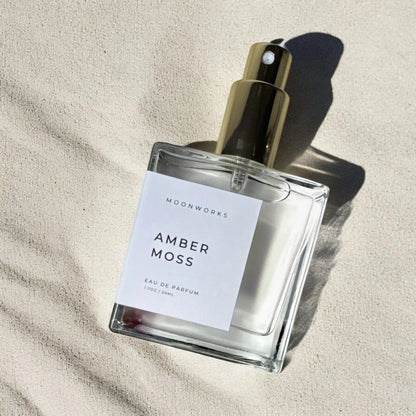 Moon Works Amber Moss 1.7 oz. EDP Spray on Sand