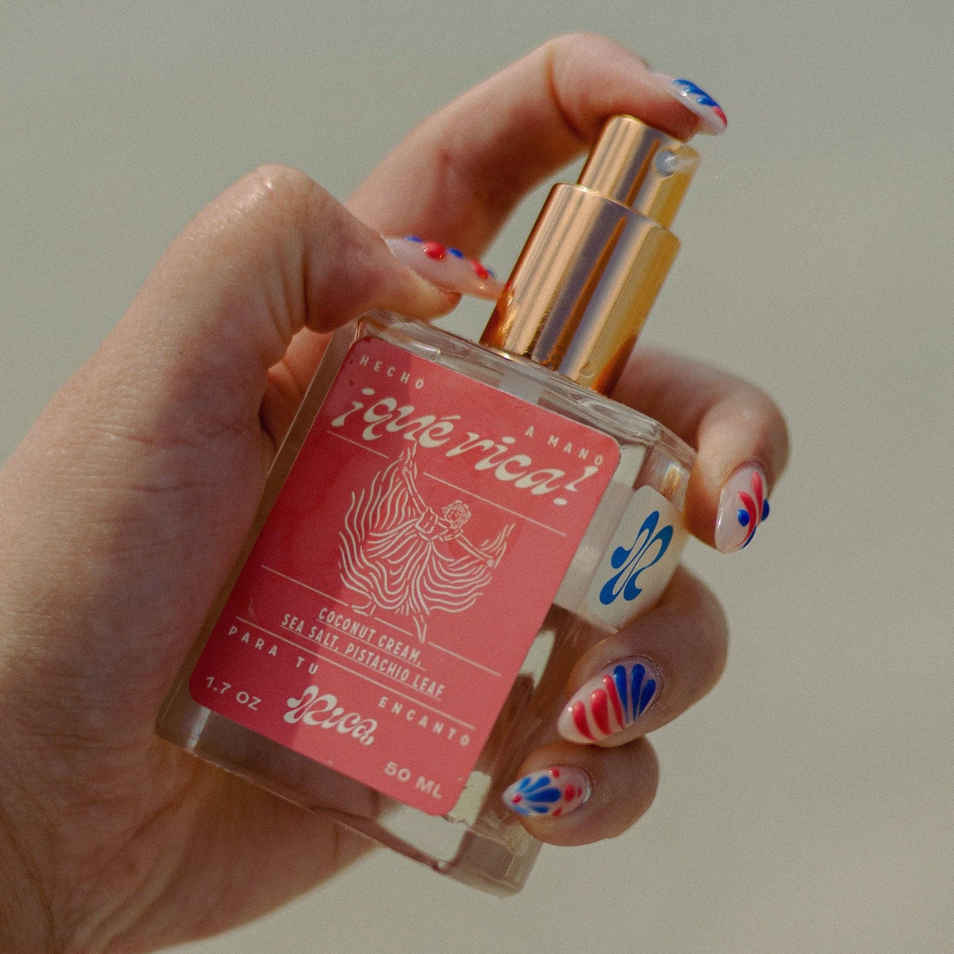 RICA Que Rica bottle spray nails