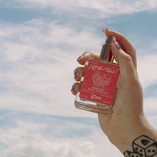 RICA Que Rica bottle spray sky