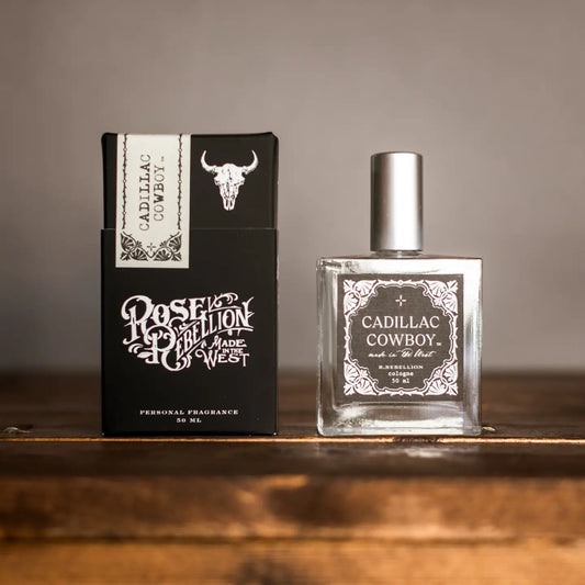 RRebellion Cadillac Cowboy Cologne Spray Box Bottle