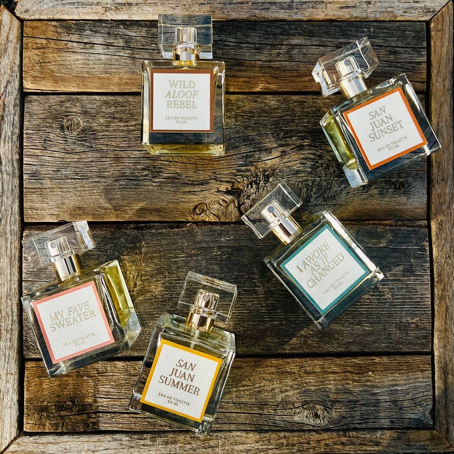 San Juan Scents I Awoke As If Changed EDT Spray Bottles