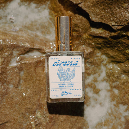 Sirena by RICA bottle on rocks