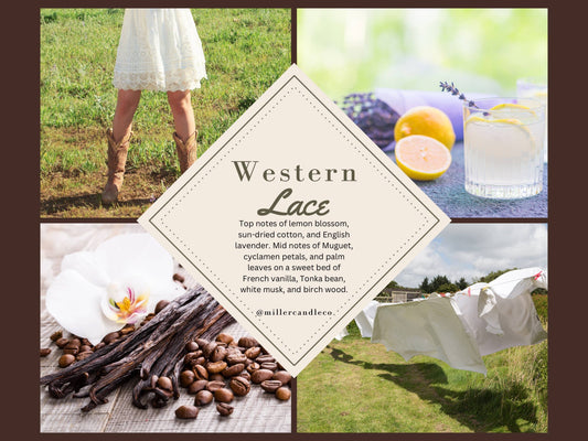 Western Lace by Miller Bath Co. | 1.7 oz. Perfume Spray