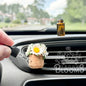 Lemon Lavender: Daisy Flower Vent Clip Car Air Freshener Diffuser (Reusable)