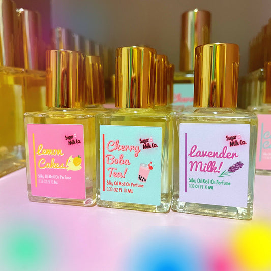 Berry Vanilla Sugar by Sugar Milk Co. | 10ml Roll-On Perfume Oil