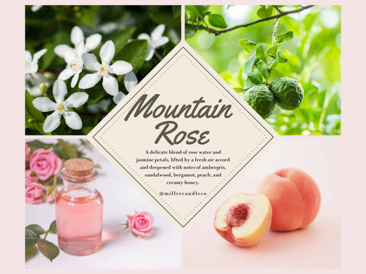 Mountain Rose by Miller Bath Co. | 1.7 oz. Perfume Spray