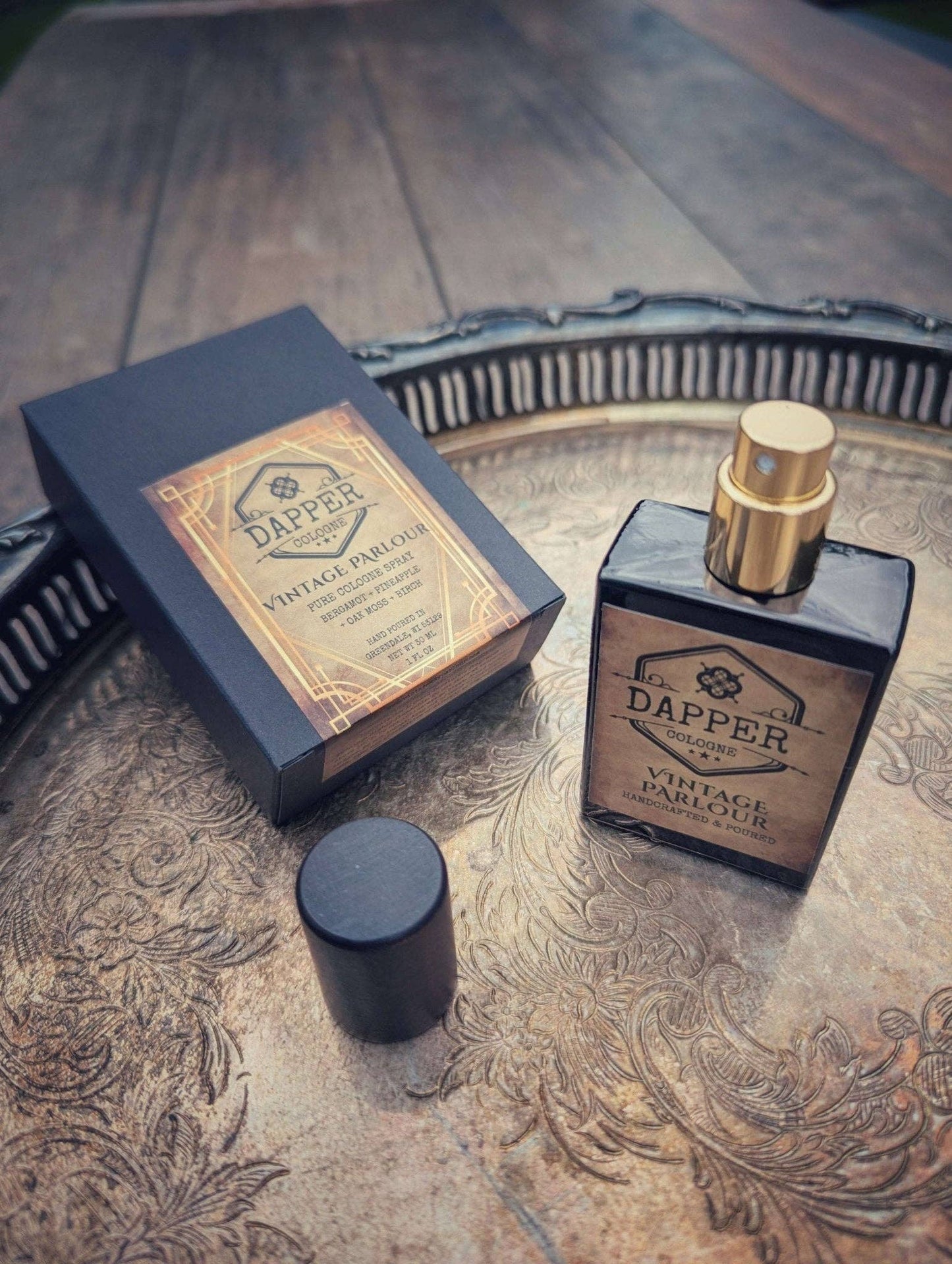 Dapper by Vintage Parlour | 1 oz. Men's Cologne