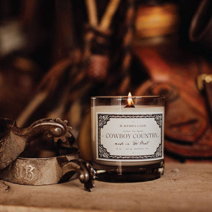 Cowboy Country by R. Rebellion - 8 oz. Candle